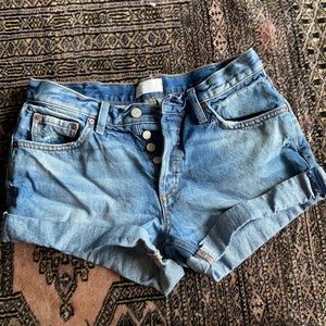 Boyish Denim Shorts size 26 but fits like 27/28